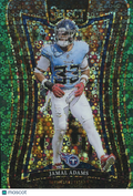 Jamal Adams 2024 Select Suite Emerald Green Disco Prizm SSP Tennessee Titans 4/5