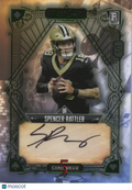 Spencer Rattler 2024 Wild Card Auto Autograph RC New Orleans Saints 1/1