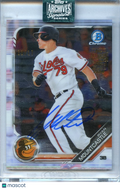 Ryan Mountcastle 2024 Archives '19 Bowman Chrome Auto Autograph Orioles 11/17