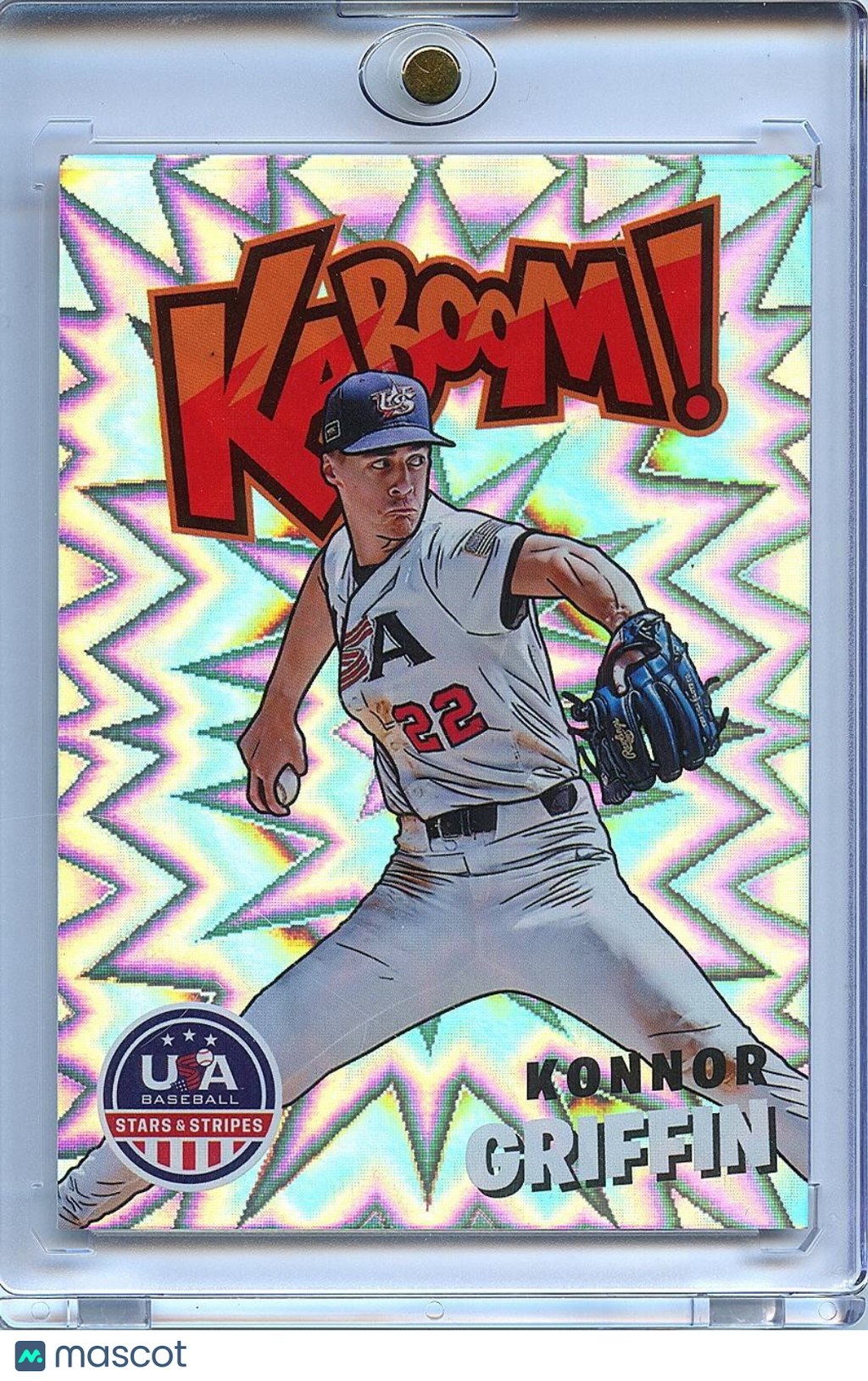 Konnor Griffin 2024 USA Baseball KABOOM! SSP CASE HIT RC Pittsburgh Pirates