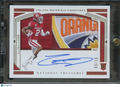 Ceedee Lamb 2020 National Treasures Auto Autograph LOGO Patch RC OU Sooners 9/10