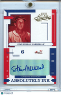 Stan Musial 2004 Absolute Auto Autograph St. Louis Cardinals 67/100