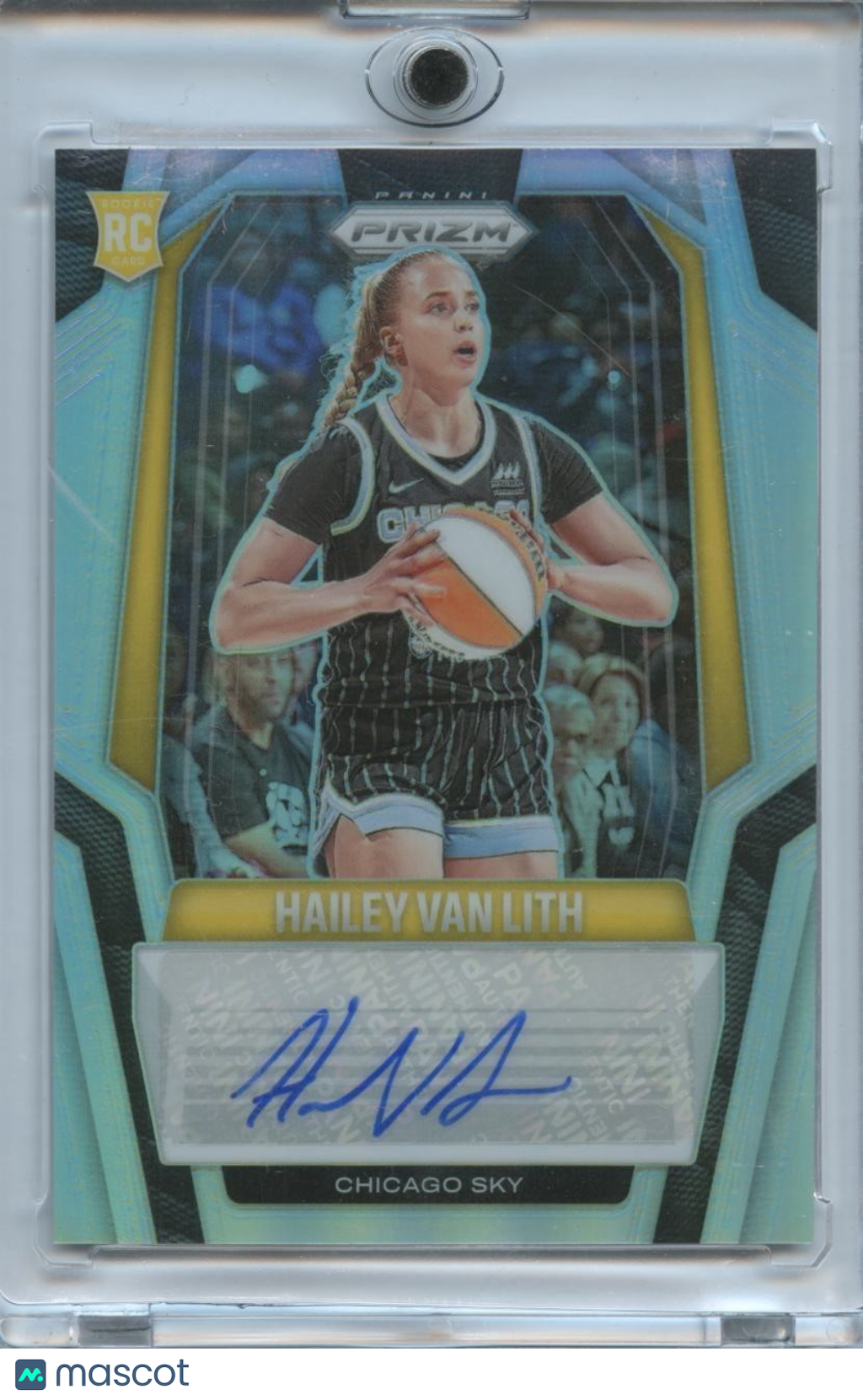 Hailey Van Lith 2025 Prizm WNBA Silver Auto Autograph Rookie RC Chicago Sky