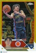 Andrej Stojakovic 2023 Topps Chrome Mcdonalds Gold Refractor 14/50