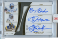 Barry Sanders / Bo Jackson / Eric Dickerson Immaculate Triple Auto Autograph /25