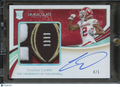Ceedee Lamb 2020 Immaculate Auto Autograph LOGO Patch RC Oklahoma Sooners 4/5