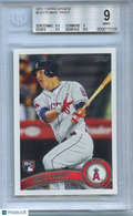 Mike Trout 2011 Topps Update Rookie RC Los Angeles Angels #US175 BGS 9
