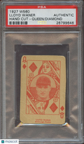 Lloyd Waner 1927 W560 Hand Cut Queen / Diamond Pittsburgh Pirates PSA Authentic