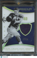 Elroy Hirsch Crazy Legs 2015 Immaculate Game Worn Patch Michigan Wolverines /99