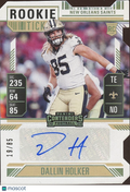Dallin Hooker 2024 Contenders Ticket Stub Auto Autograph RC Saints 19/85