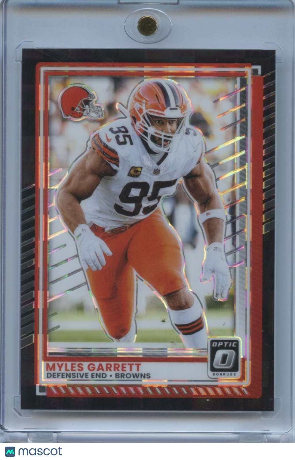 Myles Garrett 2025 Optic Black Pandora Prizm Cleveland Browns 24/25