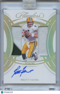 Brett Favre 2025 Flawless On Card Auto Autograph Patch Green Bay Packers 7/25