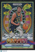 Tyrese Haliburton 2024-25 Prizm Black GROOVY SSP CASE HIT Indiana Pacers #20