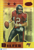 Trent Dilfer 1999 Leaf Certified 2 Star Mirror GOLD Tampa Bay Buccaneers 35/35