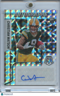 Christian Watson 2022 Mosaic Auto Autograph Rookie RC Green Bay Packers