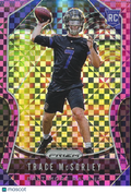 Trace Mcsorley 2019 Prizm Purple Power Rookie RC Baltimore Ravens 33/49 #309