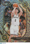 Yongxi Jacky Cui 2024-25 Select Courtside Elephant Prizm SSP RC Rookie Nets