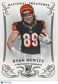 Ryan Hewitt 2014 National Treasures Rookie RC SSP Cincinnati Bengals 2/5 #193