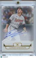 Gunnar Henderson 2024 Definitive On Card Auto Autograph Baltimore Orioles 16/25