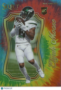 Elijah Moore 2021 Select Certified Tie-Dye Prizm Rookie RC NY Jets Bills 21/25