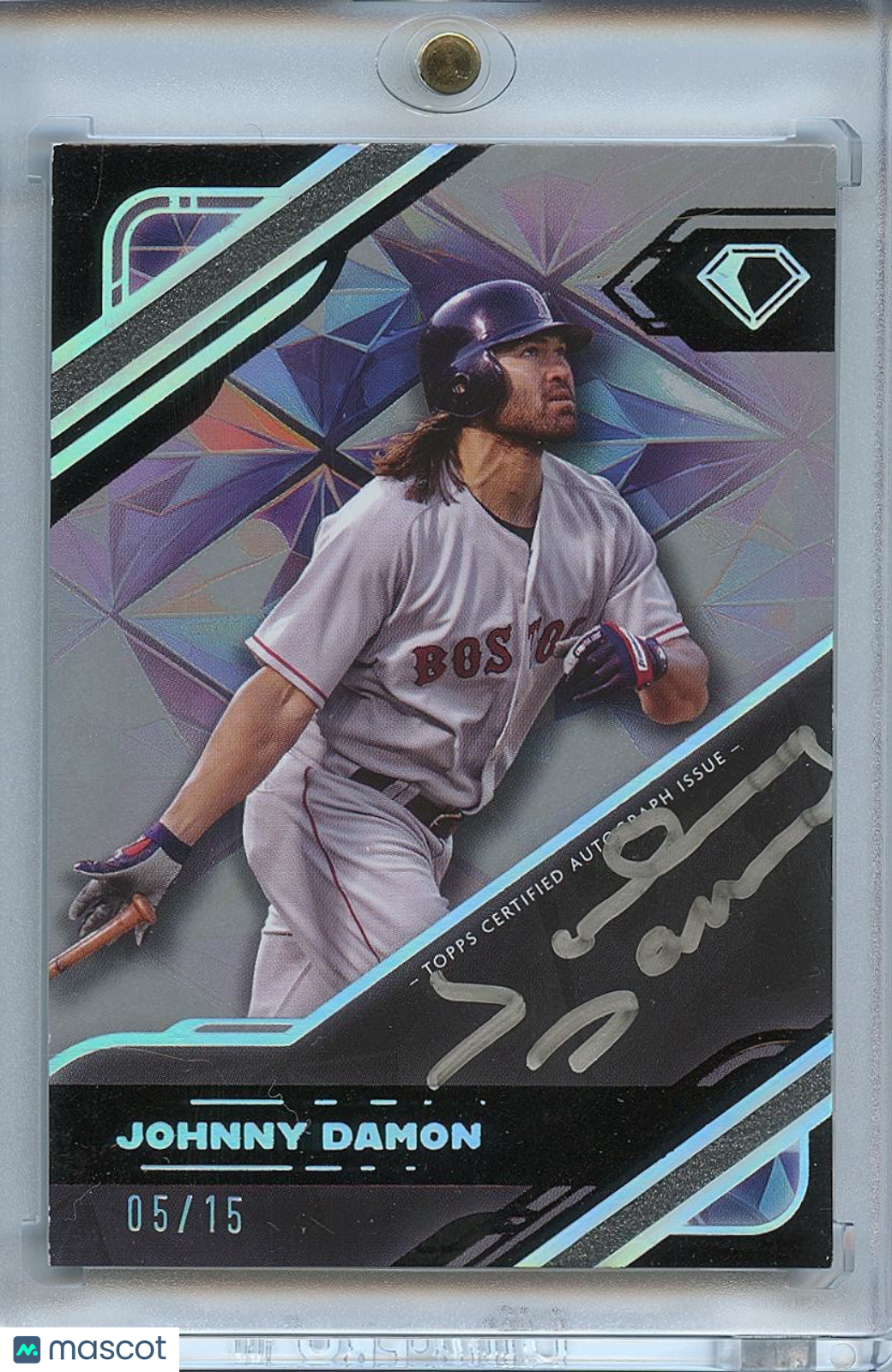 Johnny Damon 2025 Diamond Icons Auto Autograph Boston Red Sox 5/15