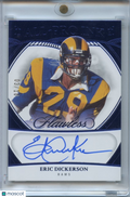 Eric Dickerson 2025 Flawless Auto Autograph Blue Los Angeles Rams 3/10