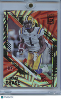 Ja'Marr Chase 2021 Elite Razzle Dazzle SSP CASE HIT Rookie RC LSU Tigers Bengals