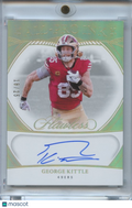 George Kittle 2025 Flawless On Card Auto Autograph San Francisco 49ers 18/25