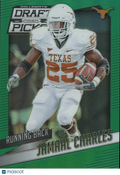 Jamaal Charles 2015 Prizm Draft Emerald Green Prizm SSP Texas Longhorns 5/5