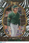 Tony La Russa 2023 Select Zebra Prizm SSP SHORTPRINT Oakland Athletics