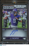 J.J. Mccarthy 2024 Contenders On Card Auto Autograph RC Minnesota Vikings