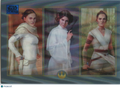 Throughout The Ages 2025 Topps Chrome Galaxy Blue Refractor Star Wars 121/175