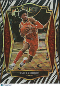 Cam Reddish 2020-21 Select ZEBRA Prizm SSP SHORTPRINT Atlanta Hawks