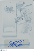 Jaxon Shipley 2015 Contenders Auto Autograph Printing Plate 1/1 Texas Longhorns