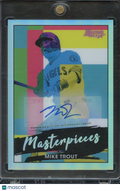 Mike Trout 2021 Bowman's Best Auto Autograph Los Angeles Angels 84/99