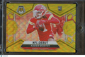 Xavier Worthy 2024 Mosaic GOLD Wave Prizm Rookie RC Kansas City Chiefs 2/17