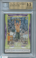 John Cena 2020 Topps Transcendent Never Give Up #22 WWE Wrestling BGS 9.5