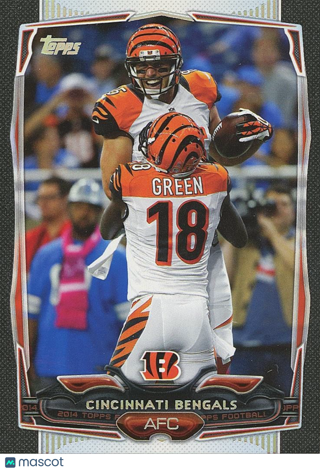 Cincinnati Bengals 2014 Topps Team Card BLACK Parallel 43/59 #251
