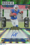 Keon Coleman 2024 Contenders GREEN SSP On Card Auto Autograph RC Buffalo Bills