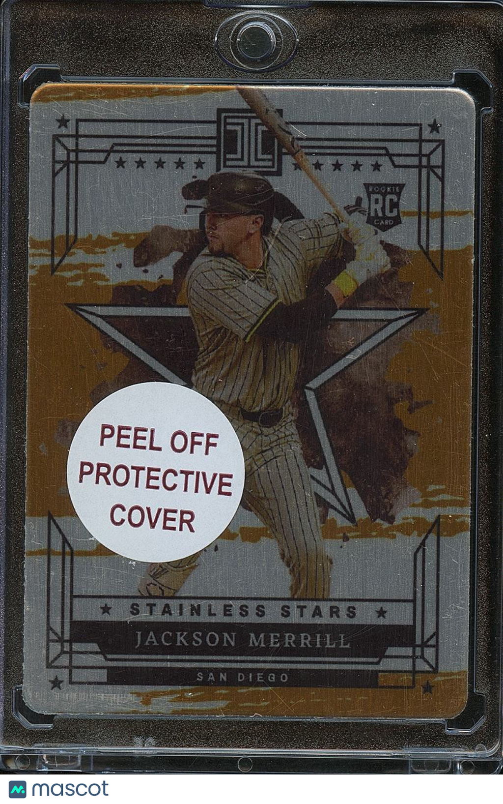 Jackson Merrill 2024 Impeccable Stainless Stars Metal Rookie RC Padres 6/10