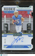 Ladd Mcconkey 2024 Contenders Ticket Stub Auto Autograph Rookie LA Chargers 5/15