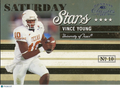 Vince Young 2007 Classics Saturday Stars Platinum 2/25 Texas Longhorns