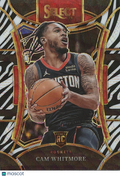 Cam Whitmore 2023-24 Select Mezzanine Zebra Prizm Rookie RC SSP Houston Rockets