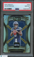 Jalen Milroe 2024 Select XRC SHORTPRINT SSP Rookie RC Seattle Seahawks PSA 10