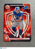 Aidan Hutchinson 2022 Elements FIRE SSP CASE HIT Rookie RC Detroit Lions