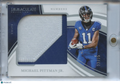 Michael Pittman Jr. 2025 Immaculate Jersey Patch Indianapolis Colts 12/25