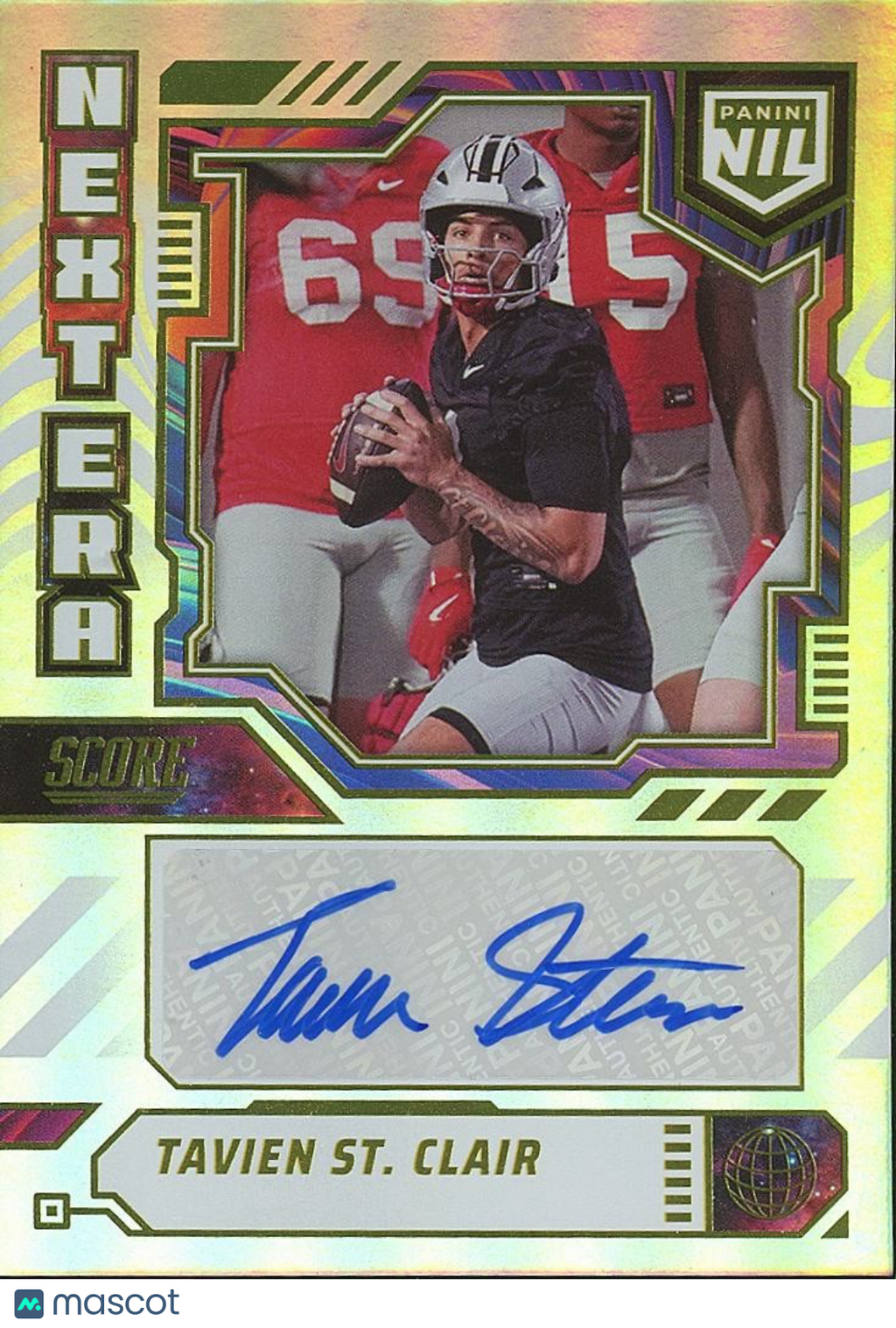 Tavien St. Clair 2025 Score NIL Auto Autograph Ohio State Buckeyes