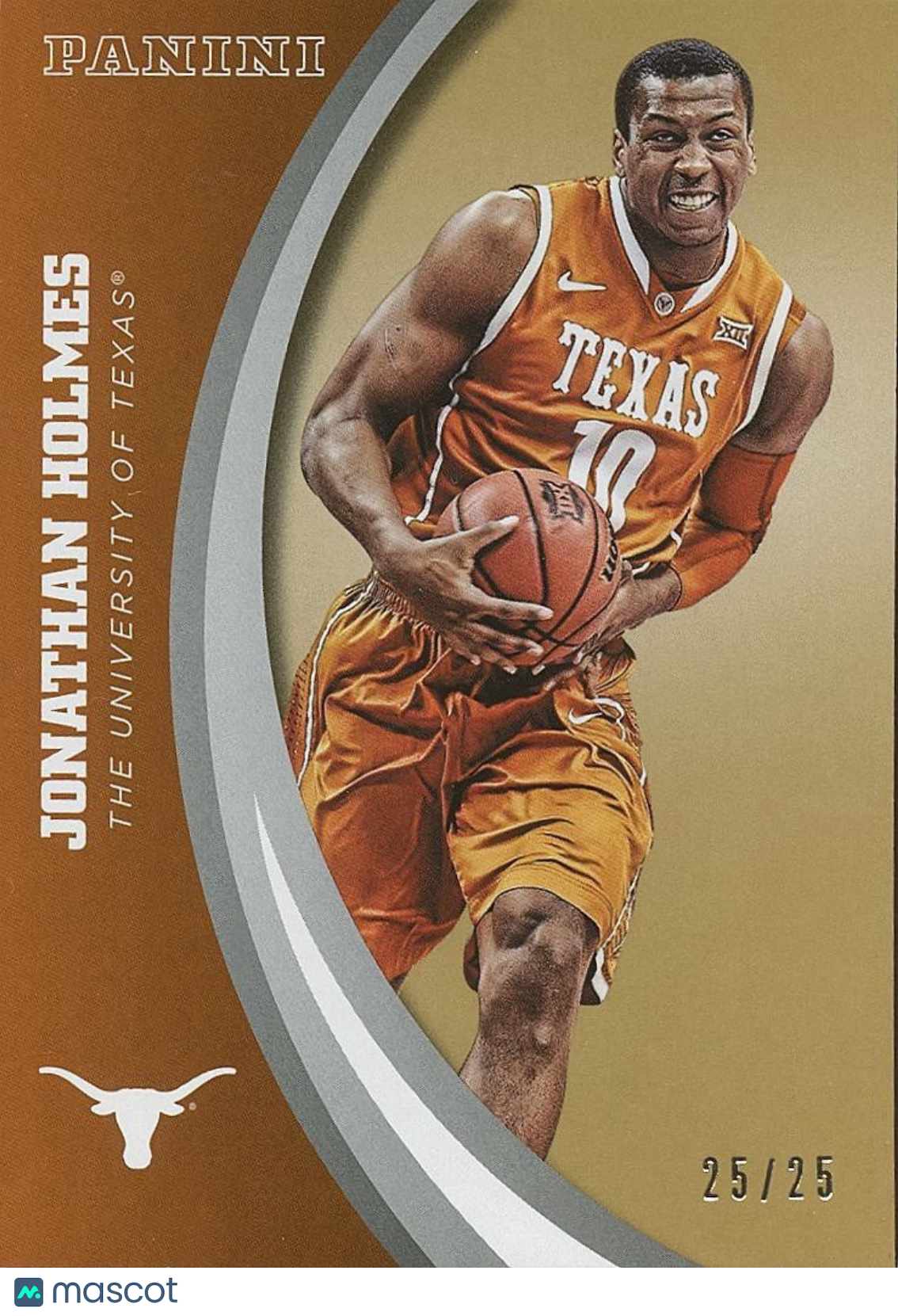 Jonathan Holmes 2015 Panini Multisport GOLD Texas Longhorns 25/25 #76