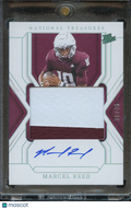 Marcel Reed 2025 National Treasures Auto Autograph Patch RC Texas A&M 30/39