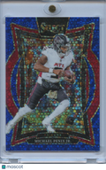 Michael Penix Jr. 2024 Select Blue Disco Prizm Rookie RC Atlanta Falcons 5/25